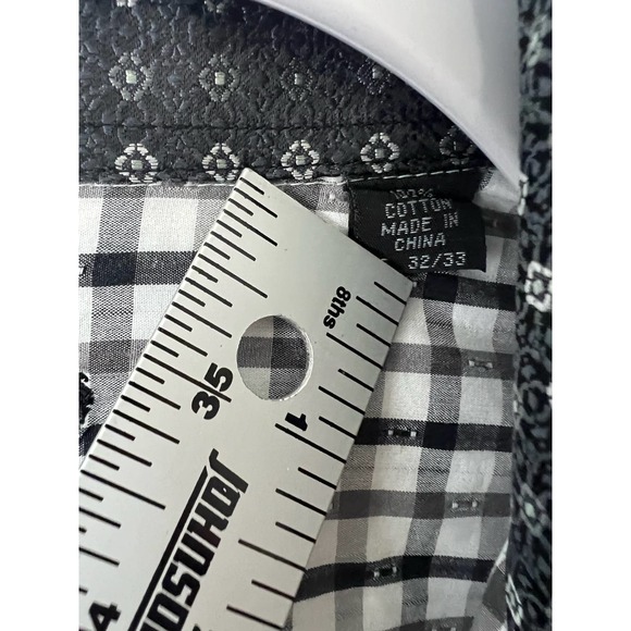 English Laundry Christopher Wicks Mens Casual Button Down Shirt Flip Cuff 16 - Picture 5 of 10